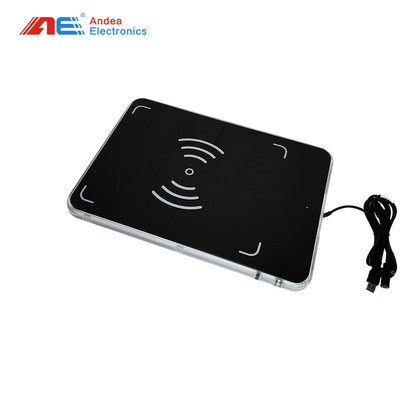 Desktop UHF RFID Reader Writer Interfejs USB z anteną o mocy RF 1 - 27DBM