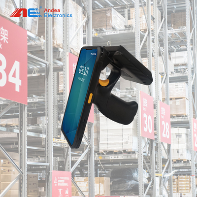 Skanowanie pamięci masowej Ręczny terminal RFID obsługuje wiele komunikacji oraz skaner kodów kreskowych i kodów QR