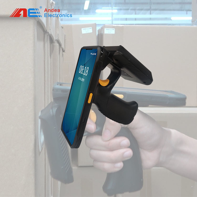 Ręczny czytnik RFID dalekiego zasięgu 860–960 MHz ISO18000-6C Android Czytnik tagów RFID Czytnik RFID UHF